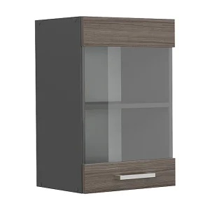 Glazen keukenkast edel grijs 40x31x60 r-line Glazen keukenkast edel grijs 40x31x60 r-line