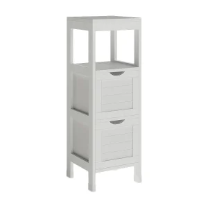 Halfhoge kast wit 30x30x89 vilda Halfhoge kast wit 30x30x89 vilda