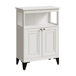 Halfhoge kast wit 60x30x85 vanity