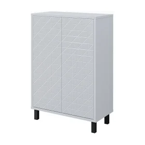 Halfhoge kast wit 56.2x28x83.2 agasta