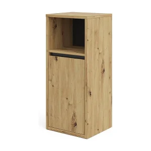 Halfhoge kast artisanaal eiken 38x33x80 viola Halfhoge kast artisanaal eiken 38x33x80 viola