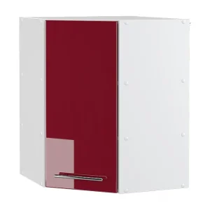 Hoek hangkast bordeauxrode hoogglans 57×34.1×72 fame-line Hoek hangkast bordeauxrode hoogglans 57×34.1×72 fame-line
