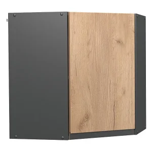 Hoek hangkast krachtige eik goud 57×34.1×60 r-line Hoek hangkast krachtige eik goud 57×34.1×60 r-line