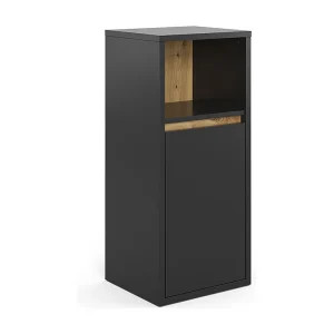 Halfhoge kast antraciet 33x38x80 viola Halfhoge kast antraciet 33x38x80 viola