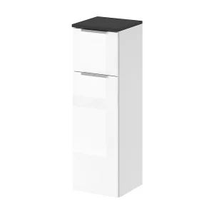 Halfhoge kast wit hoogglans 30x30x95 otis Halfhoge kast wit hoogglans 30x30x95 otis