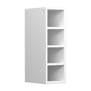 Hangende kast wit 20x29x60 r-line Hangende kast wit 20x29x60 r-line