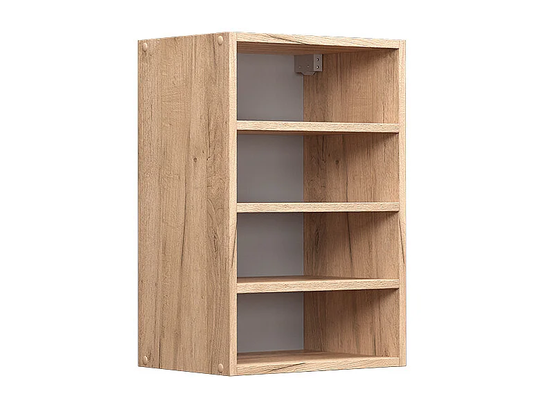 Hangende kast krachtige eik goud 40x29x60 r-line