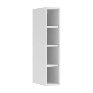 Hangende kast wit 15×32.5×72 fame-line
