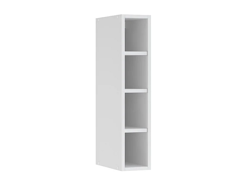 Hangende kast wit 15x32.5x72 fame-line