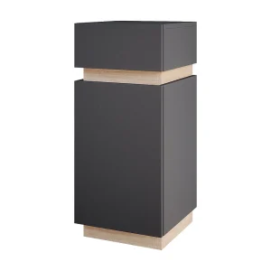 Halfhoge kast antraciet 33x35x75.5 gloria Halfhoge kast antraciet 33x35x75.5 gloria