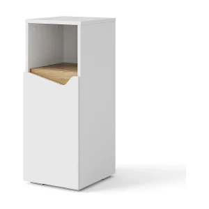 Halfhoge kast wit/kunstnijverheid 30x35x74.5 marelle Halfhoge kast wit/kunstnijverheid 30x35x74.5 marelle