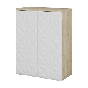 Halfhoge kast wit 60x30x79.5 edge