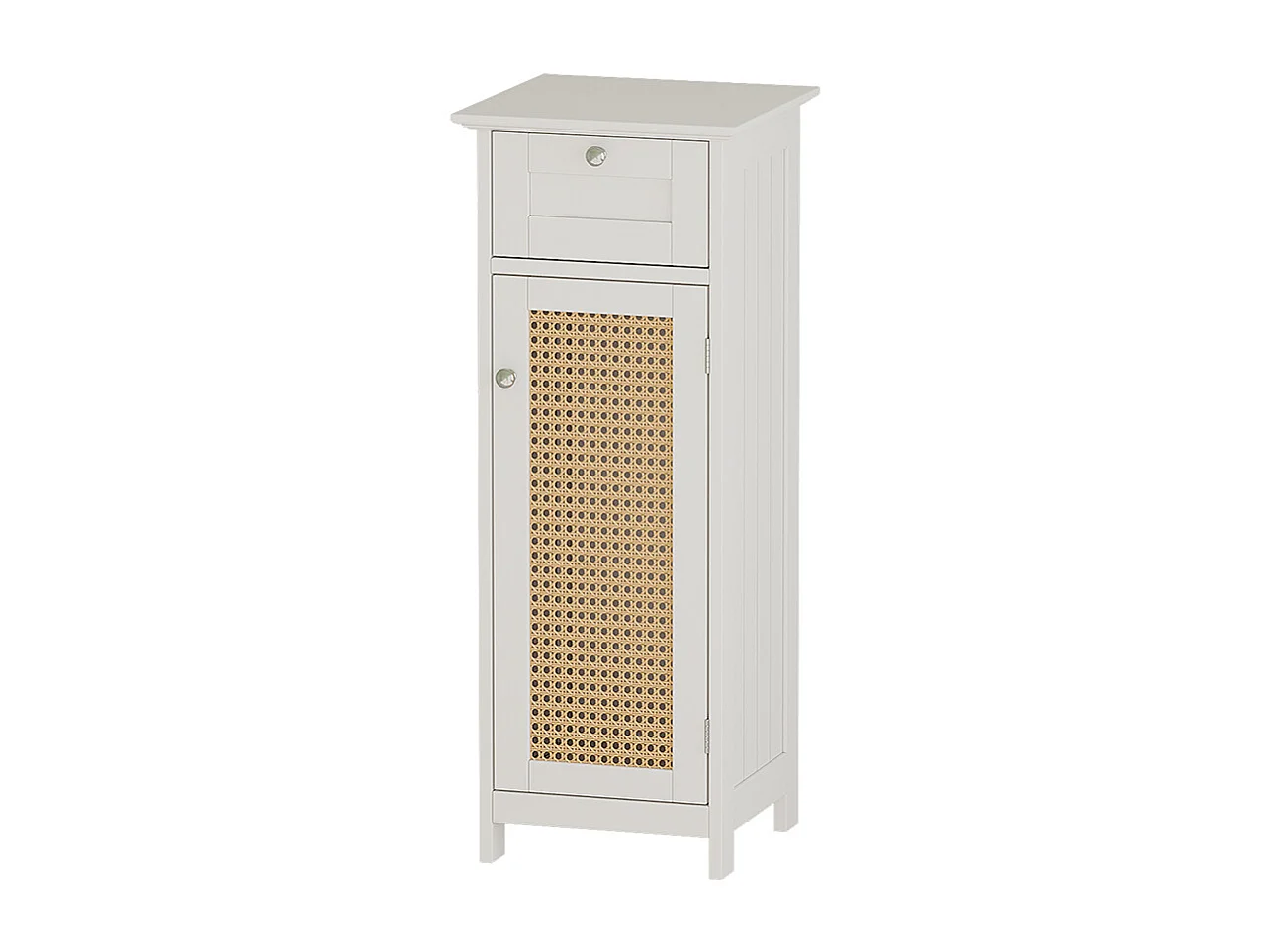Halfhoge kast wit 32x30x87 rosario