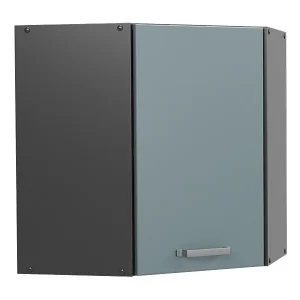 Hoek hangkast blauw-grijs 57×34.1×60 r-line Hoek hangkast blauw-grijs 57×34.1×60 r-line