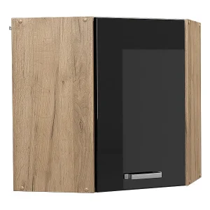 Hoek hangkast zwart hoogglans 57×34.1×60 r-line Hoek hangkast zwart hoogglans 57×34.1×60 r-line