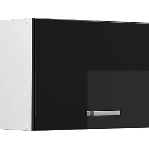 Hangkast zwart hoogglans 60x31x40 r-line