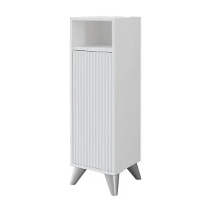 Halfhoge kast wit 30x30x97 leano Halfhoge kast wit 30x30x97 leano