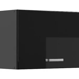 Hangkast zwart hoogglans 60x31x40 r-line