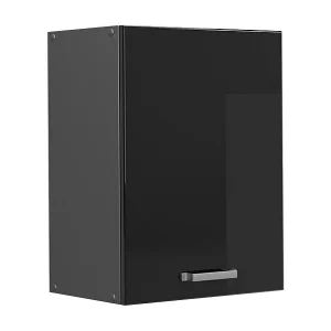 Hangkast zwart hoogglans 45x31x60 r-line