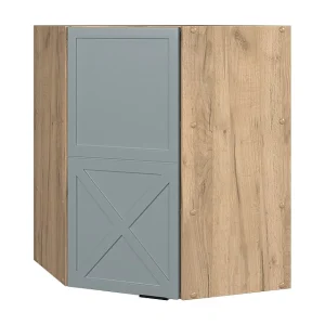 Hoek hangkast licht blauw-grijs 57×34.1×72 fame-line Hoek hangkast licht blauw-grijs 57×34.1×72 fame-line