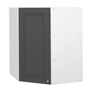 Hoek hangkast antraciet-goud 57×34.1×72 fame-line Hoek hangkast antraciet-goud 57×34.1×72 fame-line