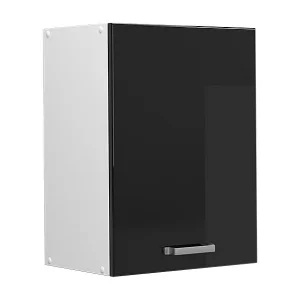 Hangkast zwart hoogglans 45x31x60 r-line