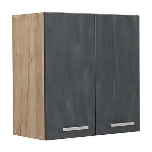 Hangkast zwart beton 60x31x60 r-line Hangkast zwart beton 60x31x60 r-line