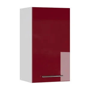Hangkast bordeauxrode hoogglans 40×34.1×72 fame-line Hangkast bordeauxrode hoogglans 40×34.1×72 fame-line
