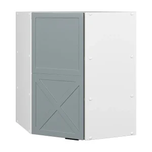 Hoek hangkast licht blauw-grijs 57×34.1×72 fame-line Hoek hangkast licht blauw-grijs 57×34.1×72 fame-line