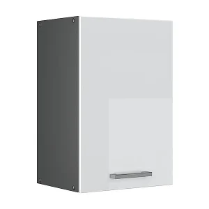Hangkast wit hoogglans 40x31x60 r-line Hangkast wit hoogglans 40x31x60 r-line