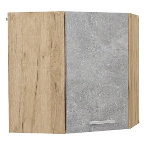 Hoek hangkast beton 57×34.1×60 r-line Hoek hangkast beton 57×34.1×60 r-line