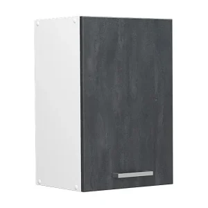 Hangkast zwart beton 40x31x60 r-line Hangkast zwart beton 40x31x60 r-line