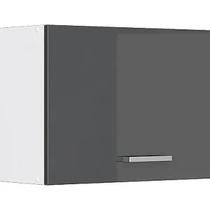Hangkast antraciet hoogglans 60x31x40 r-line Hangkast antraciet hoogglans 60x31x40 r-line