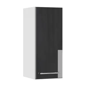 Hangkast antraciet hoogglans 30×34.1×72 fame-line Hangkast antraciet hoogglans 30×34.1×72 fame-line