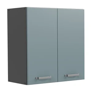 Hangkast blauw-grijs 60x31x60 r-line Hangkast blauw-grijs 60x31x60 r-line