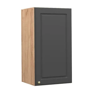 Hangkast antraciet-goud 40×34.1×72 fame-line