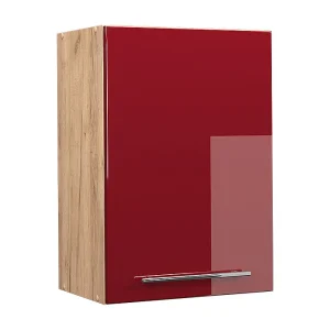Hangkast bordeauxrode hoogglans 50×34.1×72 fame-line Hangkast bordeauxrode hoogglans 50×34.1×72 fame-line