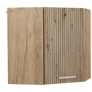 Hoek hangkast artisanaal eiken 57×34.1×60 r-line Hoek hangkast artisanaal eiken 57×34.1×60 r-line