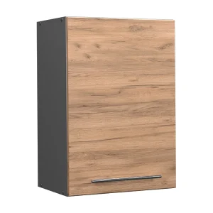 Hangkast krachtige eik goud 50×34.1×72 fame-line