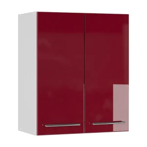 Hangkast bordeauxrode hoogglans 60×34.1×72 fame-line Hangkast bordeauxrode hoogglans 60×34.1×72 fame-line