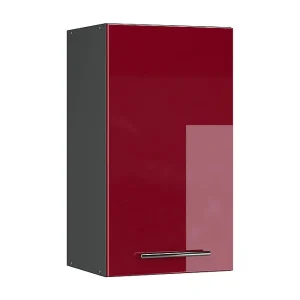 Hangkast bordeauxrode hoogglans 40×34.1×72 fame-line Hangkast bordeauxrode hoogglans 40×34.1×72 fame-line