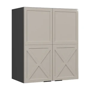 Hangkast grijsbeige 60×34.1×72 fame-line