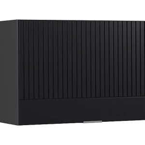 Hangkast zwart gestreept 60×34.1×40 fame-line