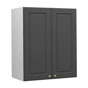 Hangkast antraciet-goud 60×34.1×72 fame-line
