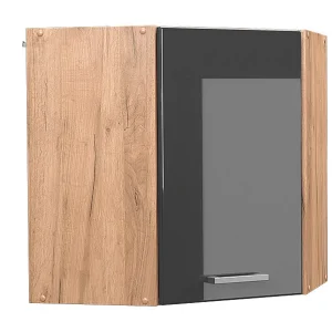 Hoek hangkast antraciet hoogglans 57×34.1×60 r-line Hoek hangkast antraciet hoogglans 57×34.1×60 r-line