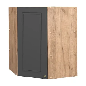 Hoek hangkast antraciet-goud 57×34.1×72 fame-line Hoek hangkast antraciet-goud 57×34.1×72 fame-line