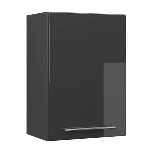 Hangkast antraciet hoogglans 50×34.1×72 fame-line Hangkast antraciet hoogglans 50×34.1×72 fame-line