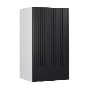 Hangkast zwart gestreept 40×34.1×72 fame-line