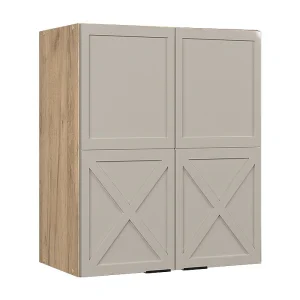 Hangkast grijsbeige 60×34.1×72 fame-line