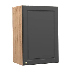 Hangkast antraciet-goud 50×34.1×72 fame-line